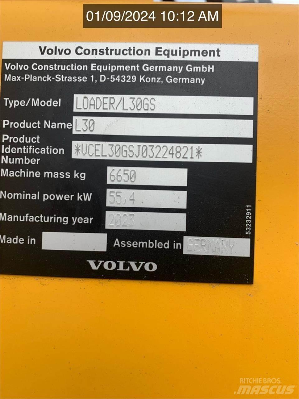 Volvo L30GS Utovarivači na kotačima