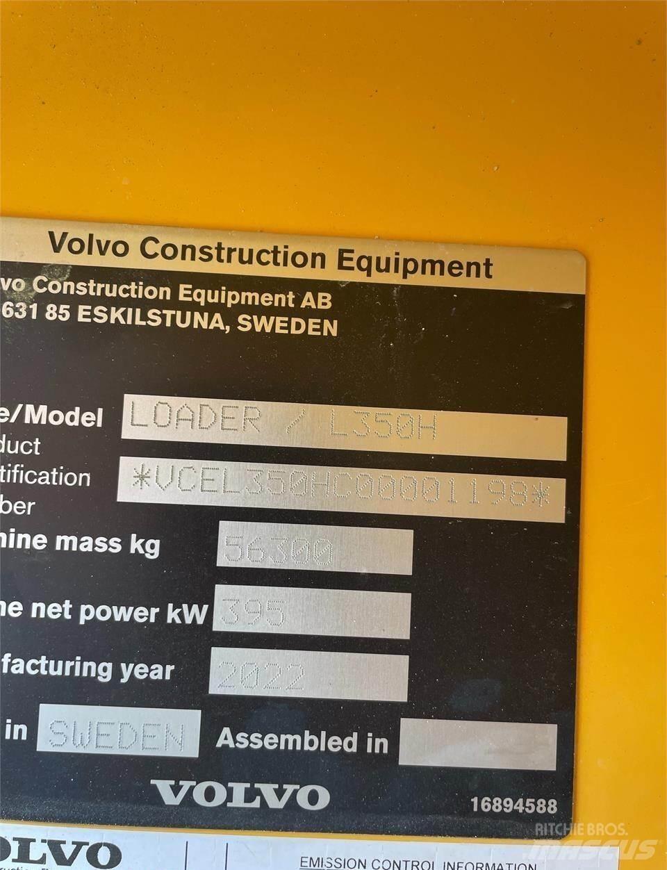 Volvo L350H Utovarivači na kotačima