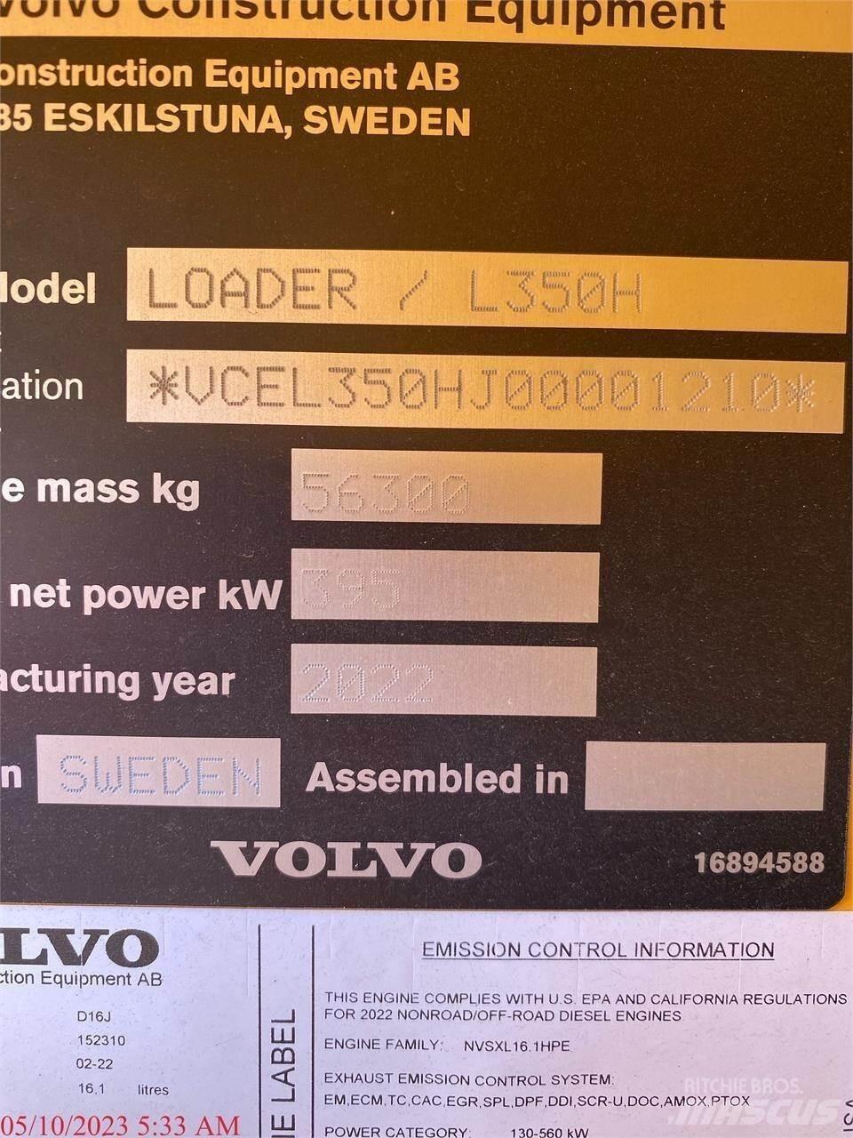 Volvo L350H Utovarivači na kotačima