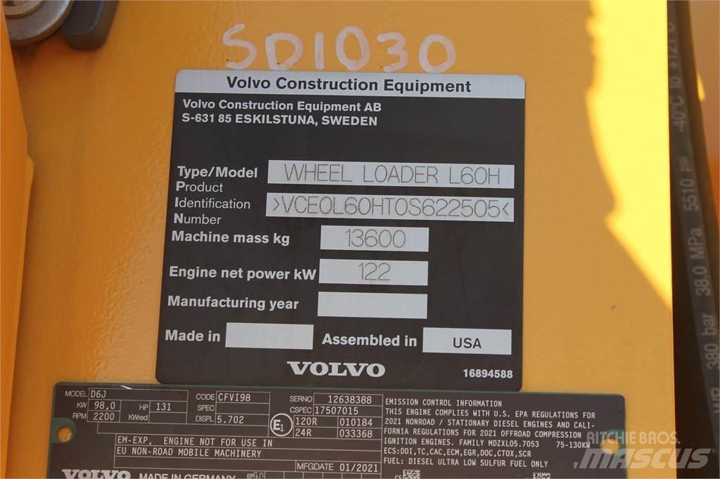 Volvo L60H Utovarivači na kotačima