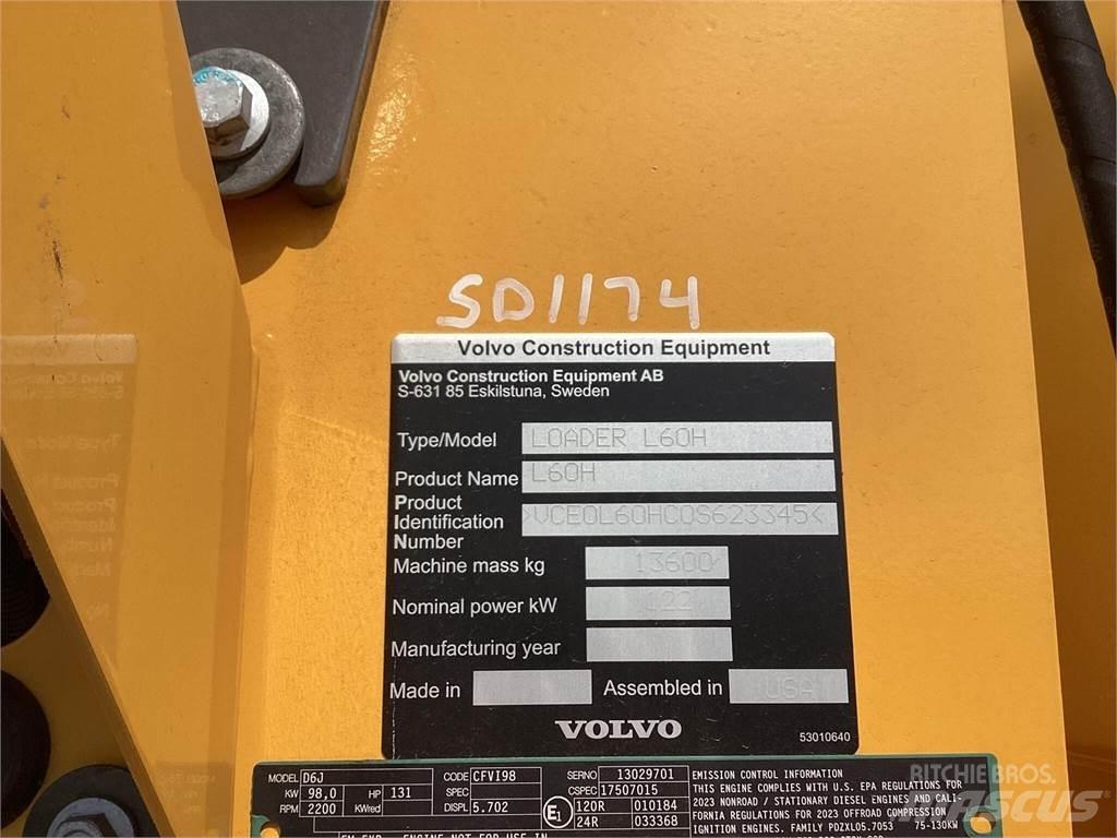 Volvo L60H Utovarivači na kotačima