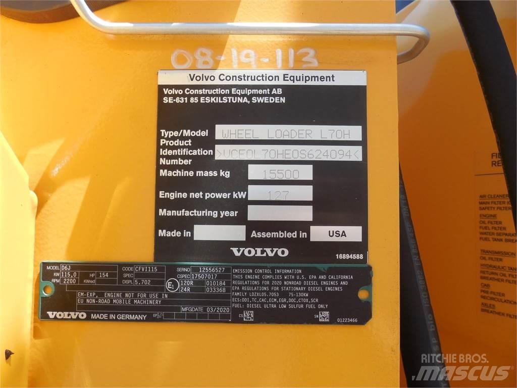 Volvo L70H Utovarivači na kotačima