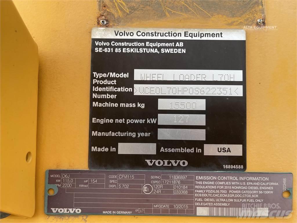 Volvo L70H Utovarivači na kotačima