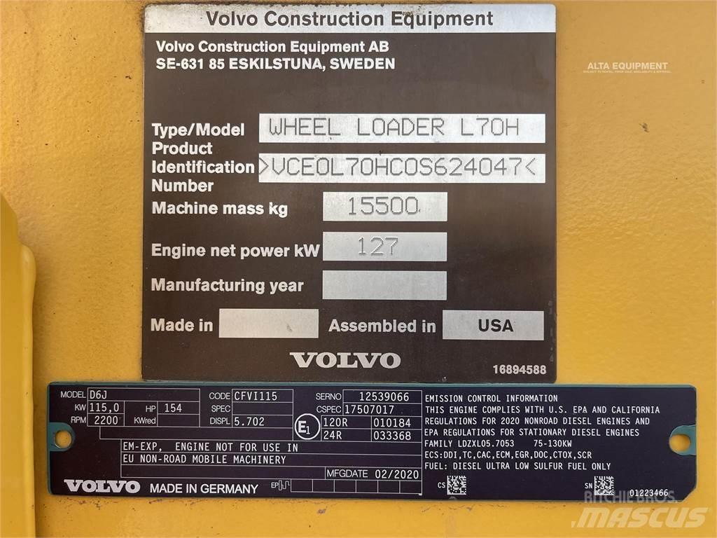 Volvo L70H Utovarivači na kotačima