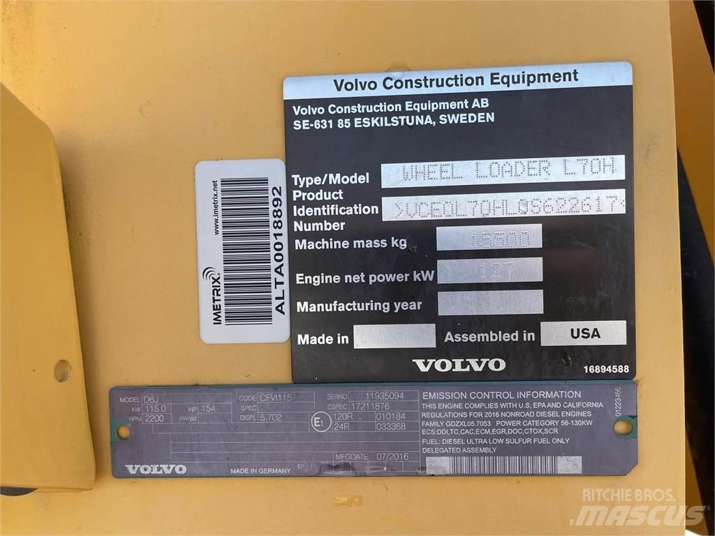 Volvo L70H Utovarivači na kotačima