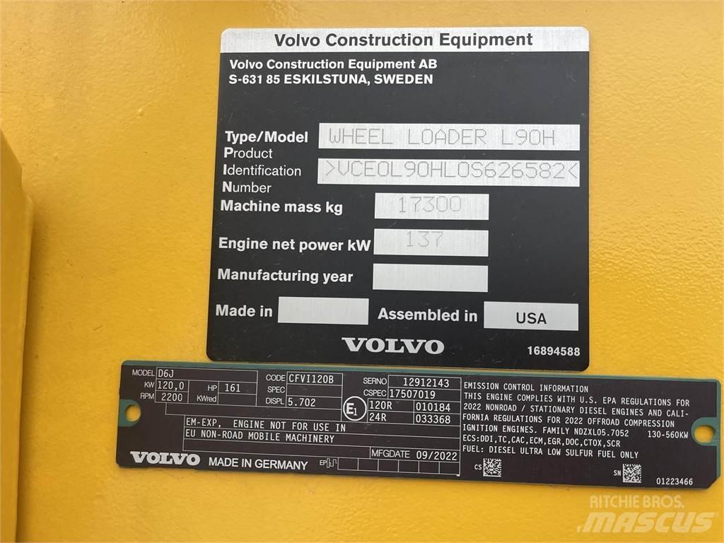Volvo L90H Utovarivači na kotačima