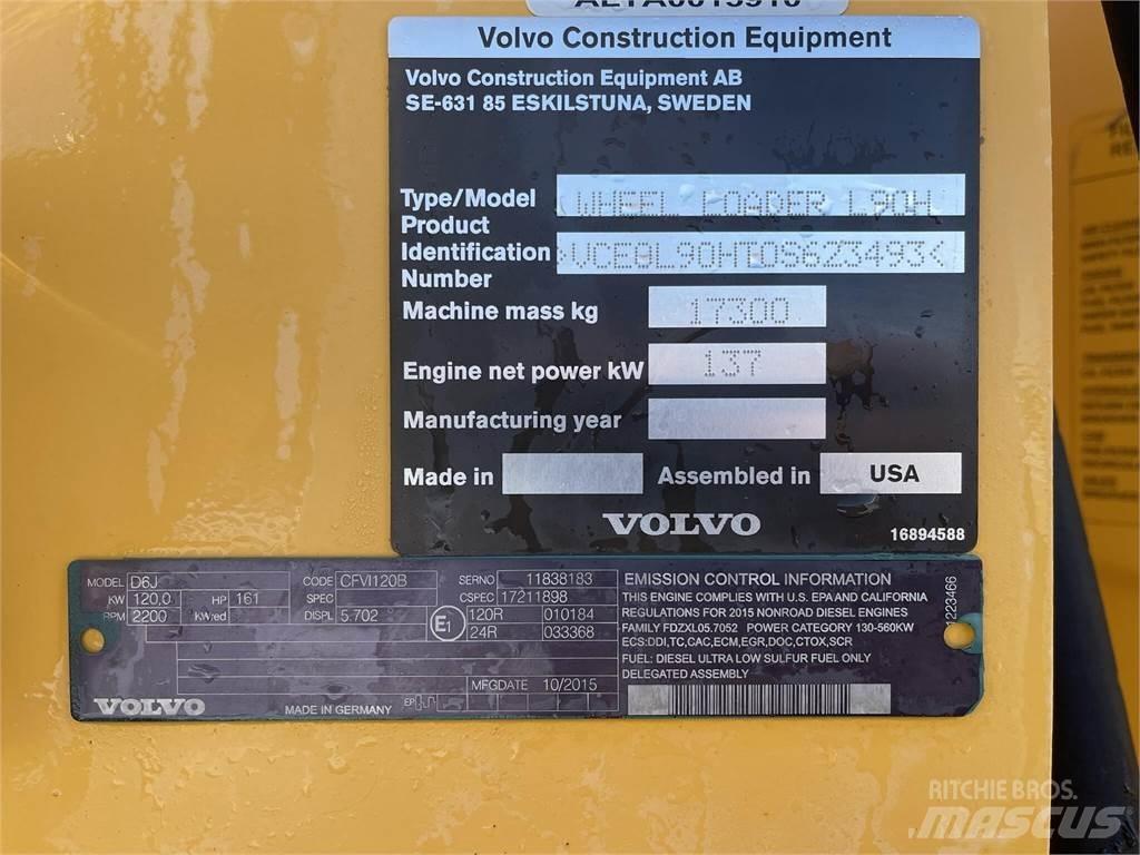 Volvo L90H Utovarivači na kotačima