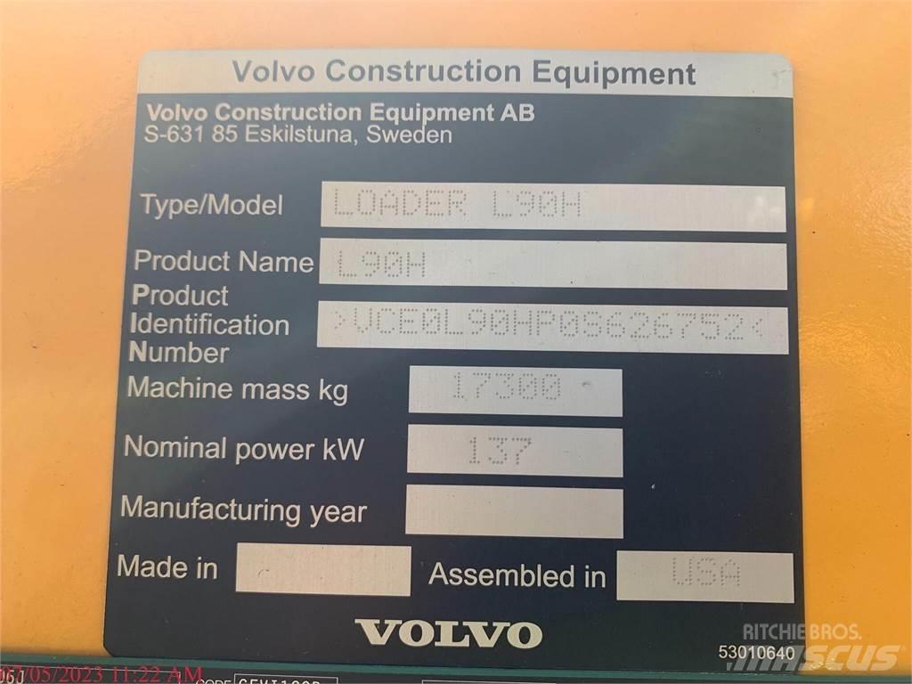 Volvo L90H Utovarivači na kotačima