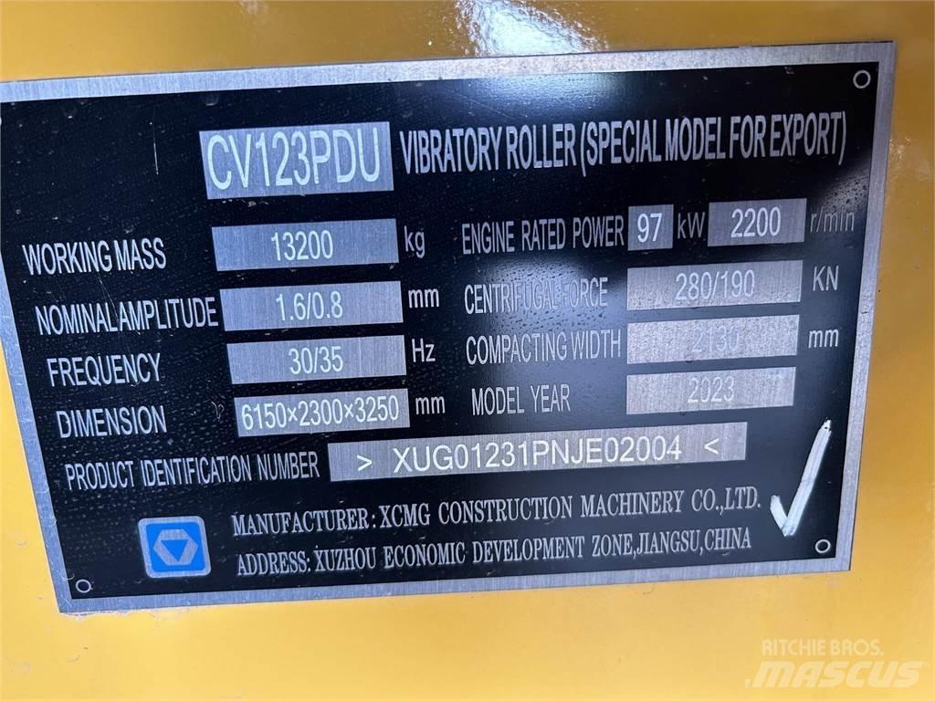 XCMG CV123PDU Valjci sa dvojnim bubnjem