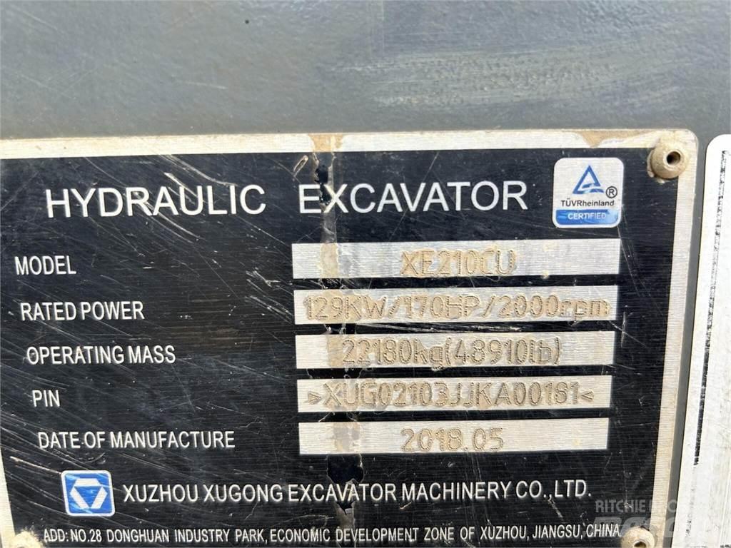 XCMG XE210CU Bageri gusjeničari