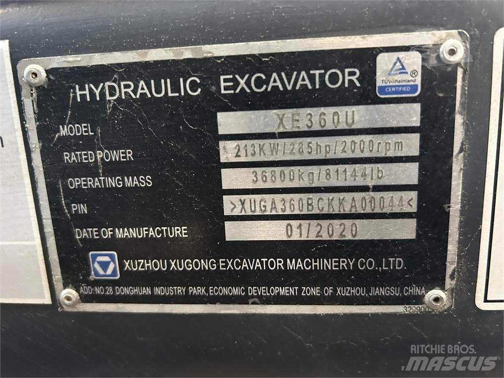 XCMG XE360U Bageri gusjeničari
