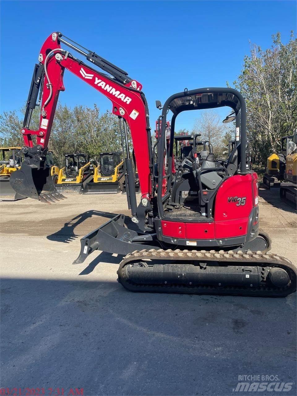 Yanmar VIO35-6A Mini bageri <7t