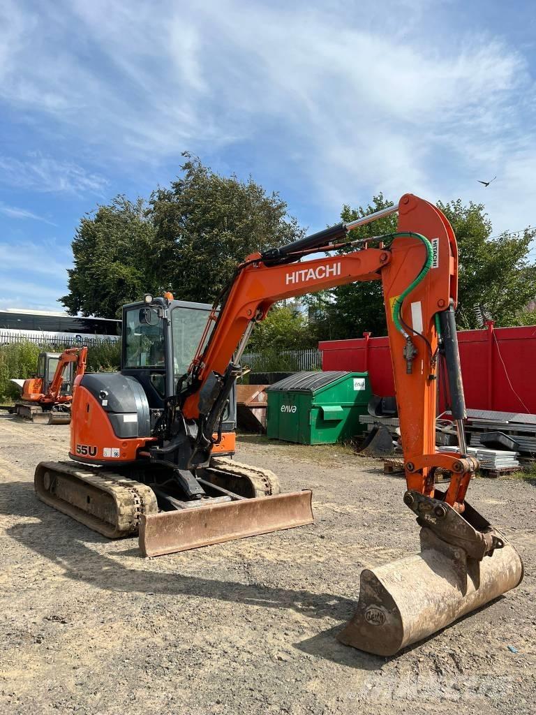 Hitachi ZX 55 U-5 Mini bageri <7t