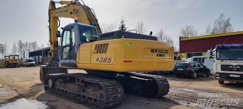 New Holland E 385 Bageri gusjeničari