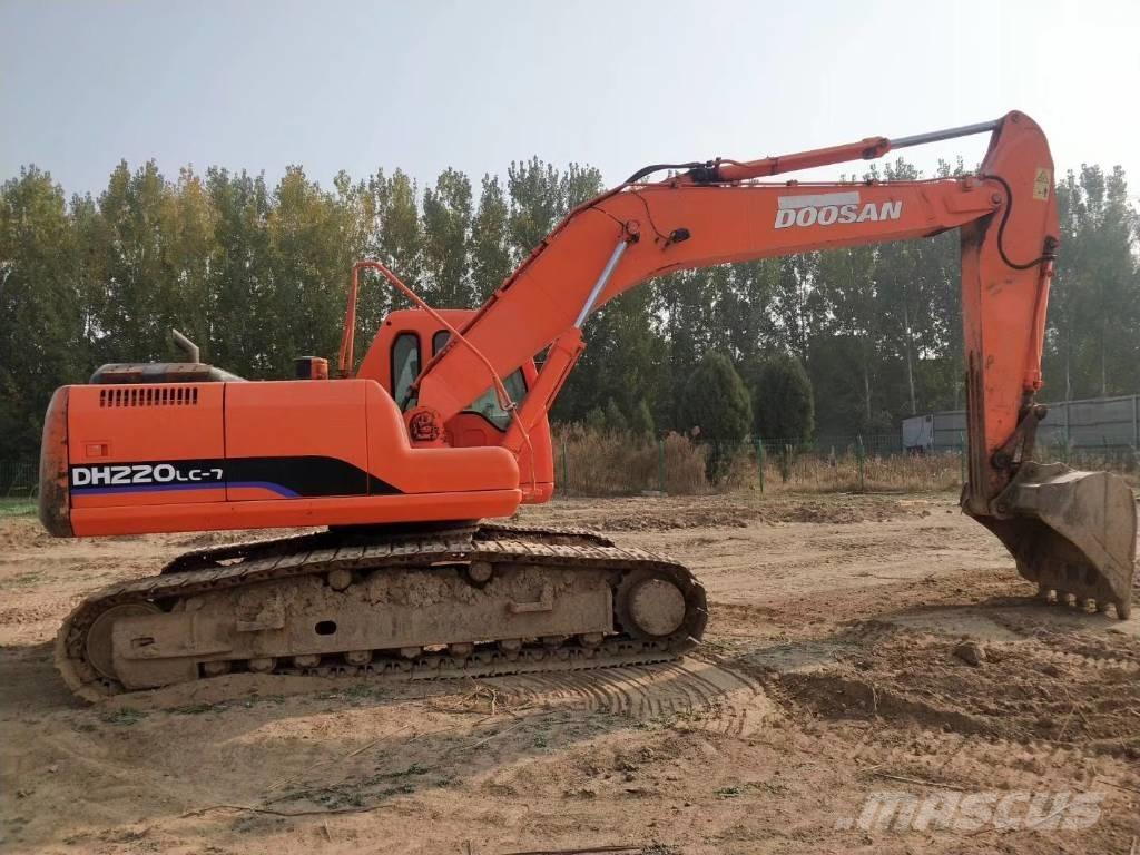 Doosan dh220lc-7 Bageri gusjeničari