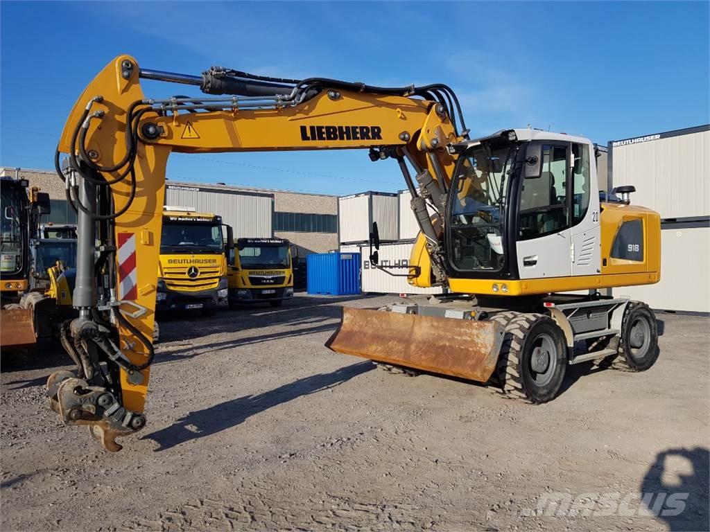 Liebherr A918 Bageri na kotačima