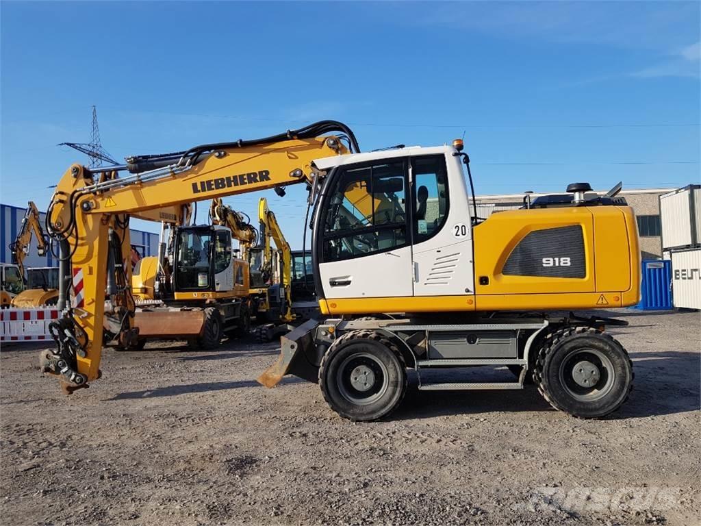 Liebherr A918 Bageri na kotačima