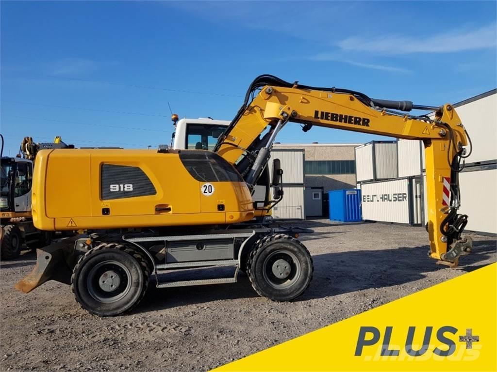 Liebherr A918 Bageri na kotačima