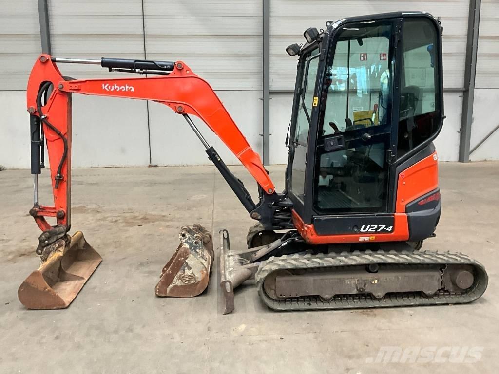 Kubota U 27-4 Mini bageri <7t
