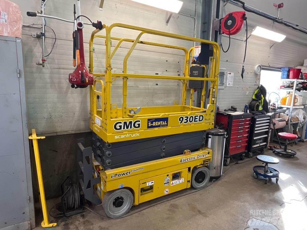 Saxlift GMG 930 ED, Škaraste platforme