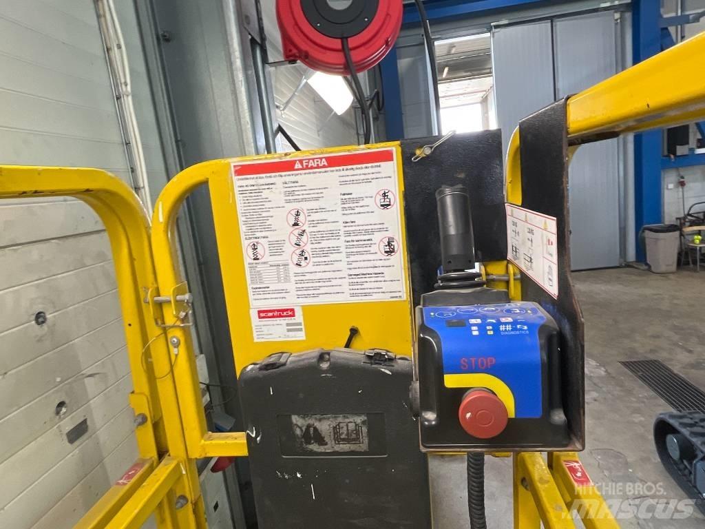 Saxlift GMG 930 ED, Škaraste platforme