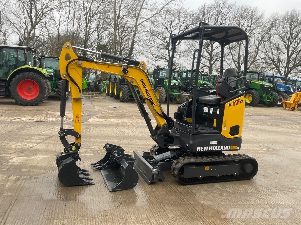 New Holland E 17 D Bageri gusjeničari