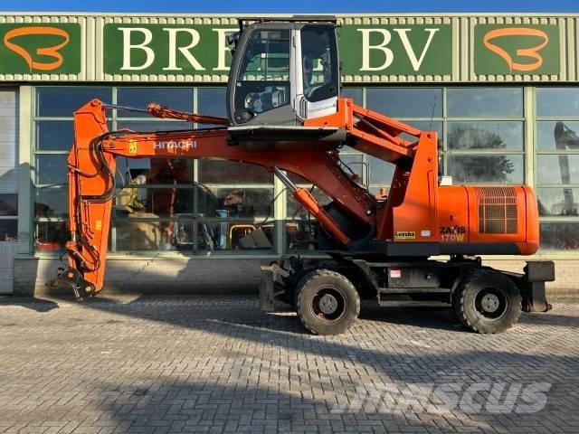 Hitachi ZX 170 W-3 Bageri na kotačima