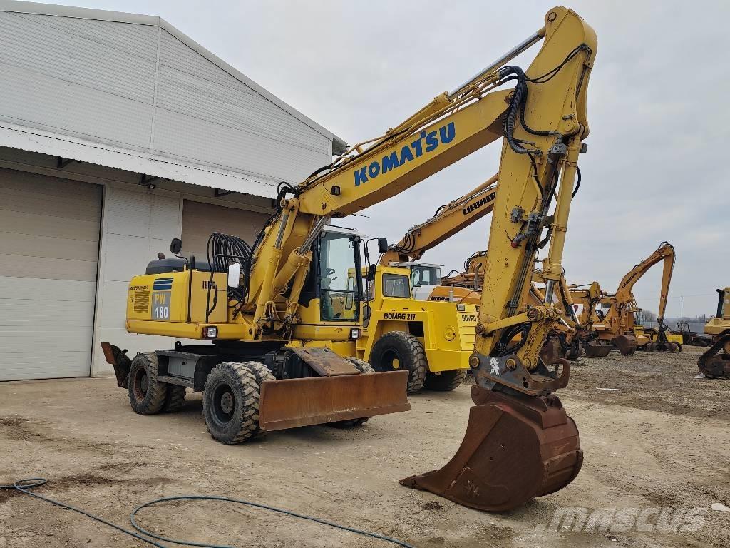 Komatsu PW 180-7EO Bageri na kotačima