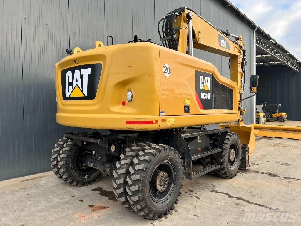 CAT M316F Bageri na kotačima