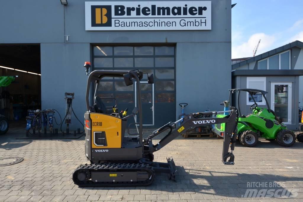 Volvo ECR18 electric Mini bageri <7t