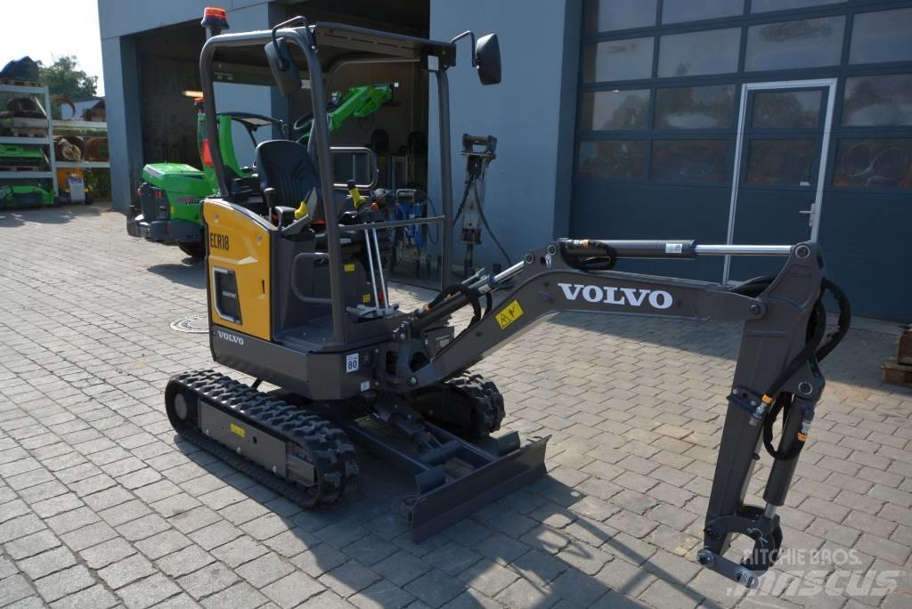 Volvo ECR18 electric Mini bageri <7t