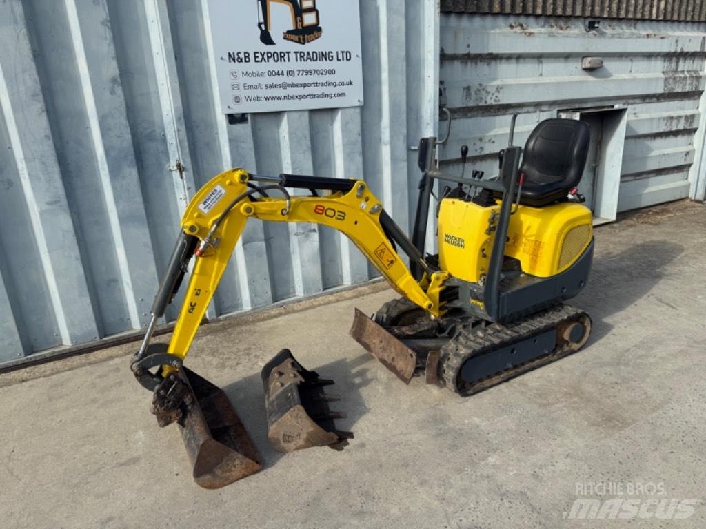 Wacker Neuson 803 Mini bageri <7t