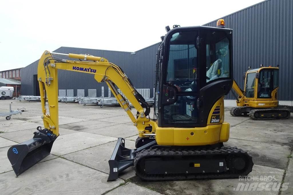 Komatsu PC26MR Bageri gusjeničari