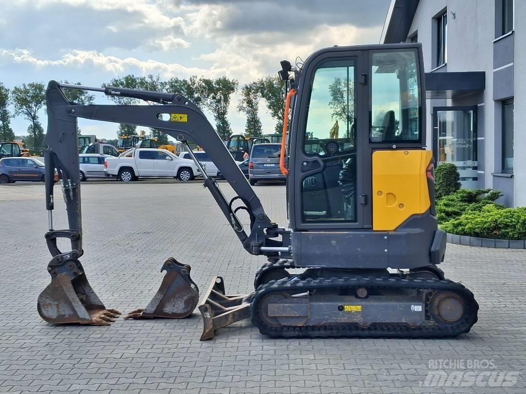 Volvo ECR 25 D Mini bageri <7t