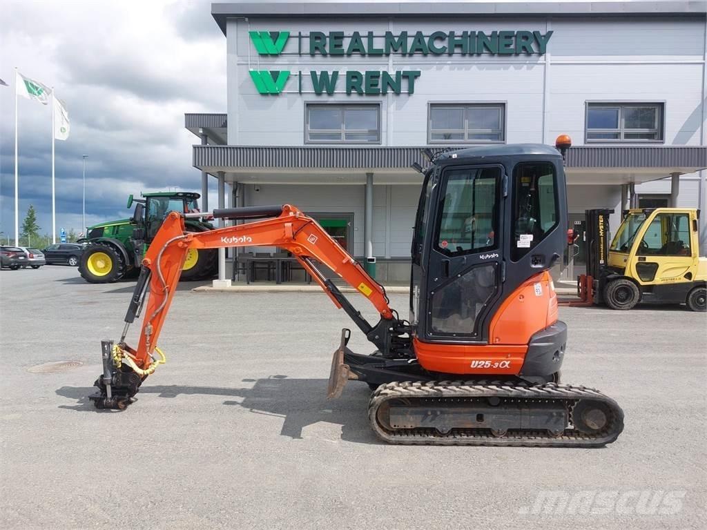 Kubota U25-3 Mini bageri <7t