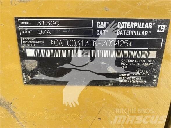 CAT 313GC Bageri gusjeničari