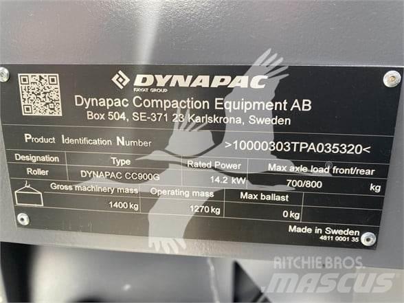 Dynapac CC900G Valjci sa jednim bubnjem