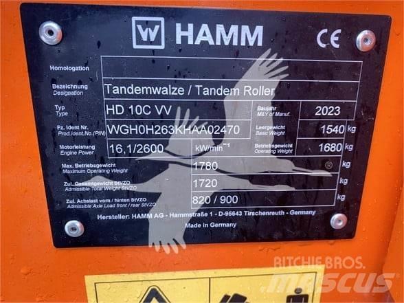 Hamm HD10CVV Valjci sa jednim bubnjem