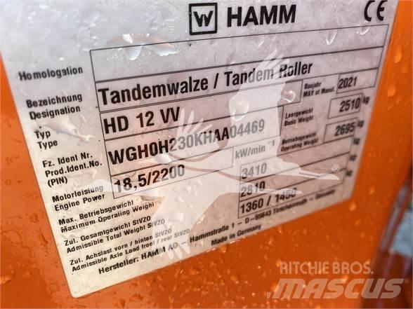 Hamm HD12VV Valjci sa jednim bubnjem