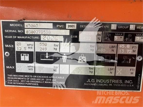 JLG 450AJ Zglobne podizne platforme