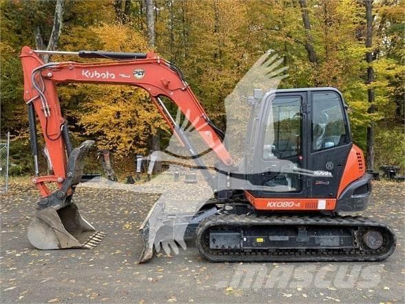 Kubota KX080-4 Bageri gusjeničari