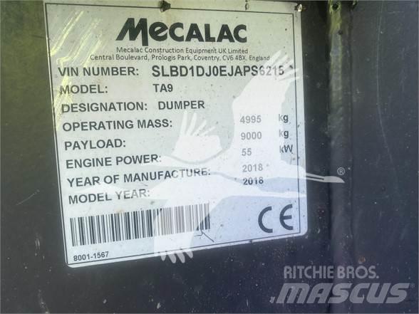 Mecalac TA9 Demperi za gradilišta