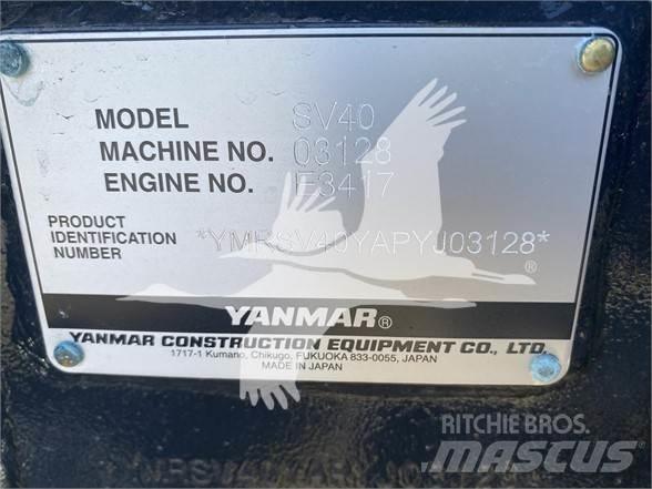 Yanmar SV40 Mini bageri <7t