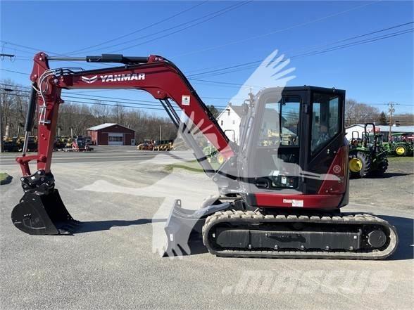 Yanmar VIO80-7 Bageri gusjeničari