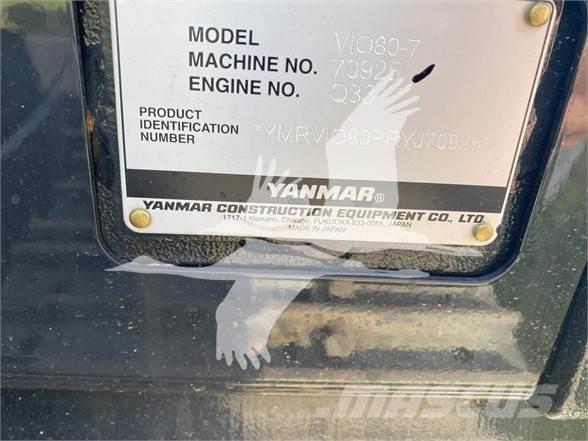 Yanmar VIO80-7 Bageri gusjeničari