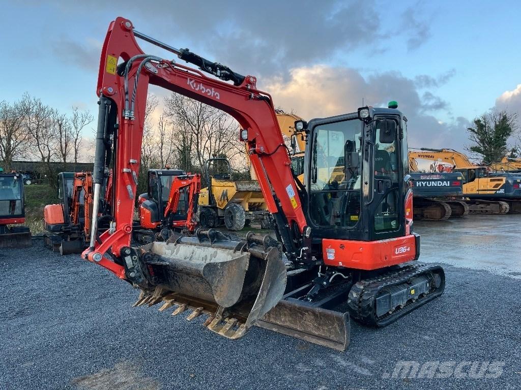 Kubota U 36-4 Mini bageri <7t