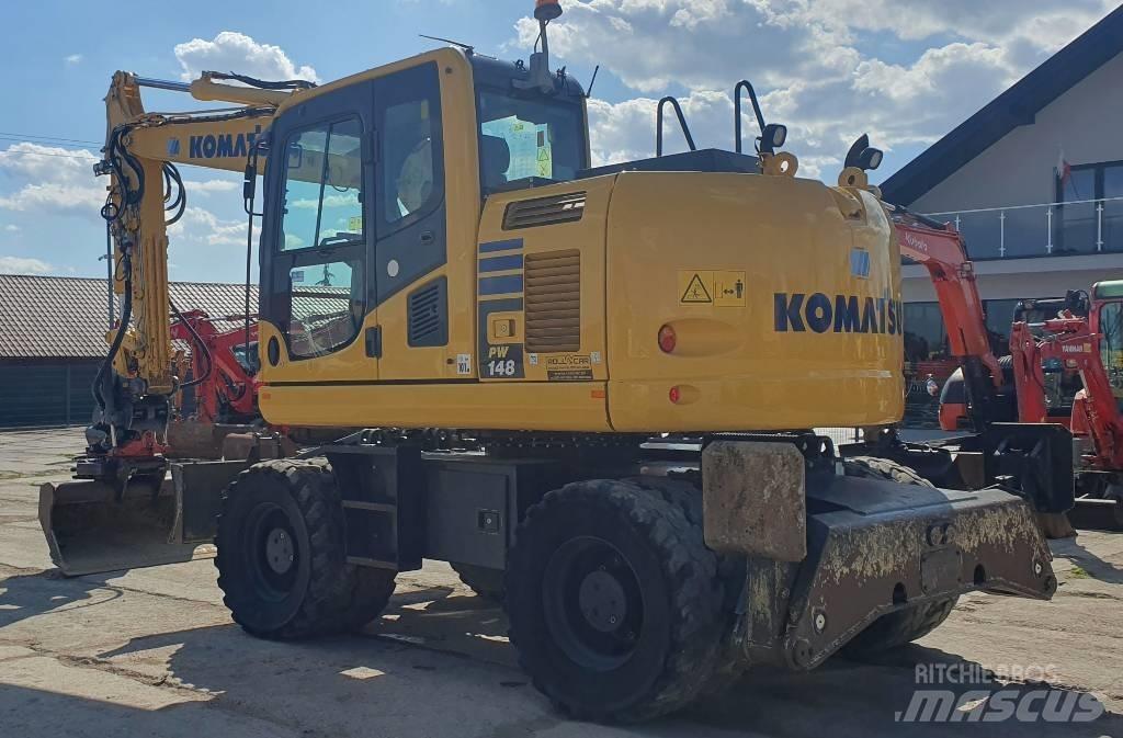 Komatsu PW148-10 Bageri na kotačima