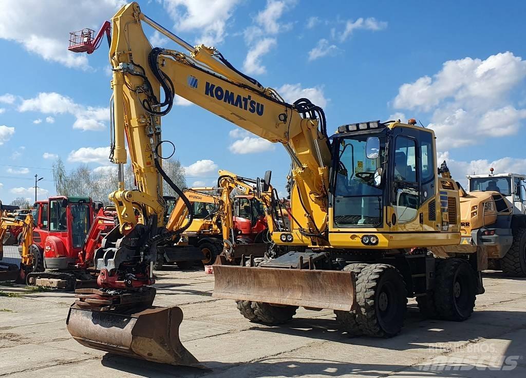 Komatsu PW148-10 Bageri na kotačima