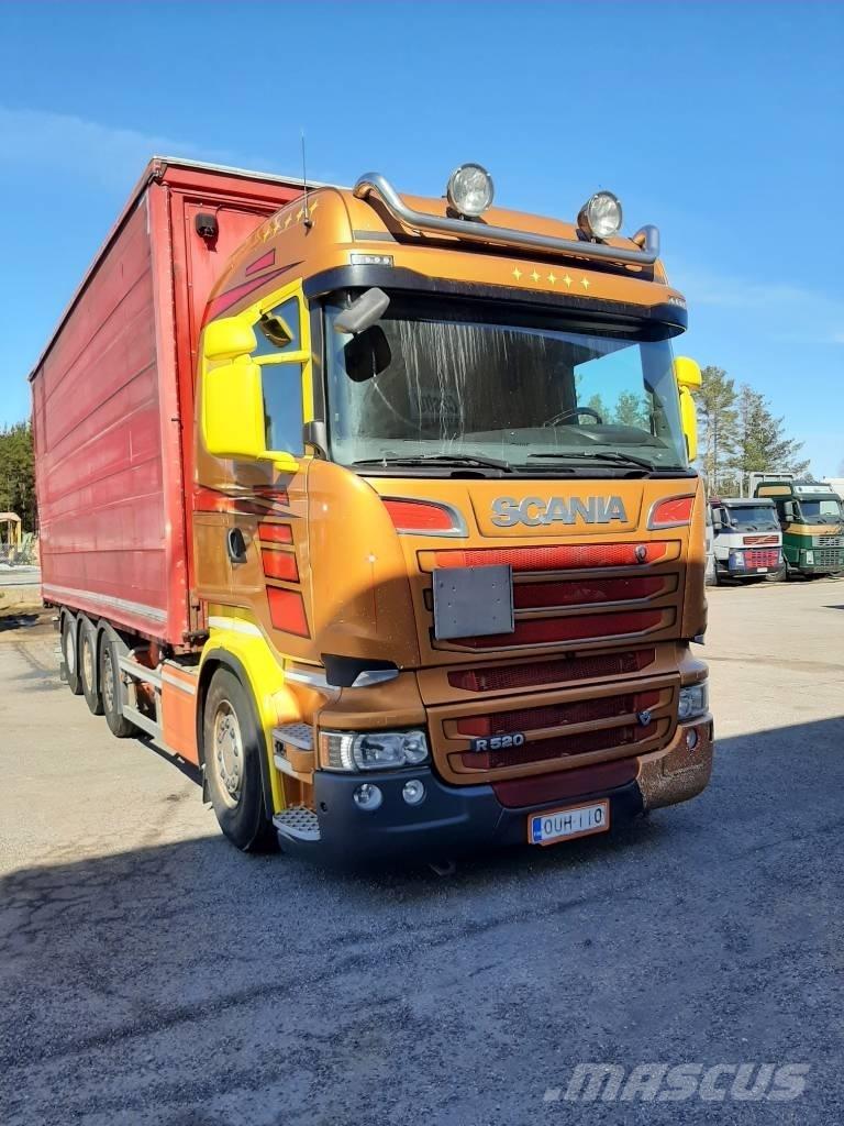 Scania R 520 Kamioni sa ceradom