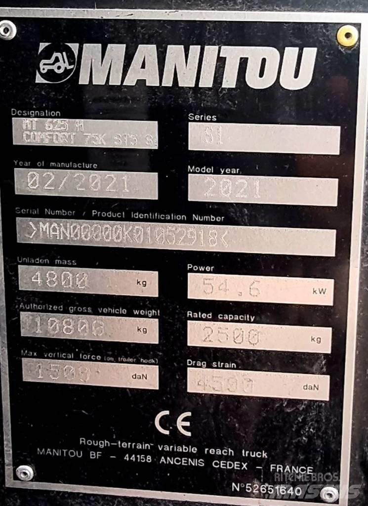 Manitou MT 625 H      (09) Teleskopski viličari